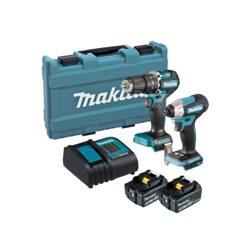 Makita DLX2414ST Combi Kit 18V 2 x 5.0Ah Li-ion