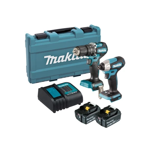 Makita DLX2414ST Combi Kit 18V 2 x 5.0Ah Li-ion