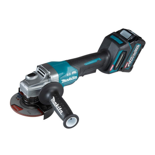 Makita GA012GD201 XGT® 40Vmax BL Paddle Switch Grinder 115mm 40V 2 x 2.5Ah Li-ion