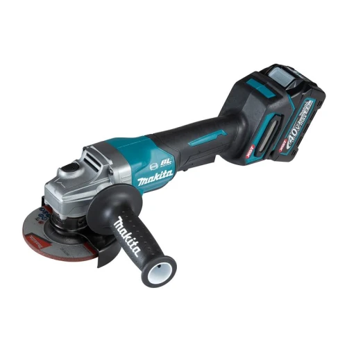 Makita GA012GD201 XGT&Acirc;&reg; 40Vmax BL Paddle Switch Grinder 115mm 40V 2 x 2.5Ah Li-ion