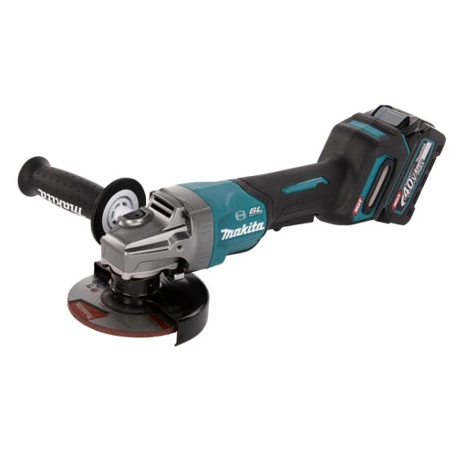 Makita GA013GD201 XGT 40Vmax BL Paddle Switch Grinder 125mm 40V 2 x 2.5Ah Li-ion