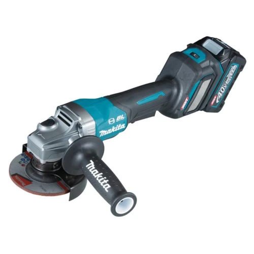 Makita GA028GD202 XGT 40Vmax BL Paddle Switch Grinder 115mm 40V 2 x 2.5Ah Li-ion