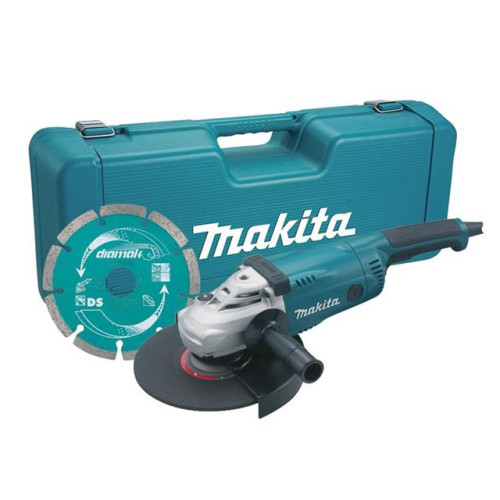 Makita GA9020KD 230mm Angle Grinder with Case & Diamond Wheel 2000W 110V