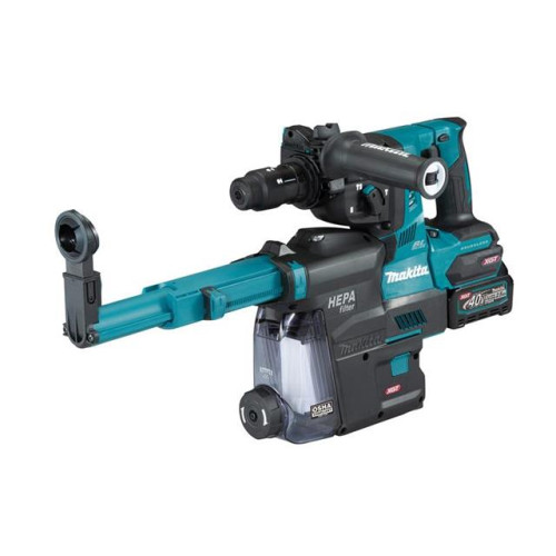 Makita HR004GD202 40Vmax Rotary Hammer BL + Extractor 40V 2 x 2.5Ah Li-ion