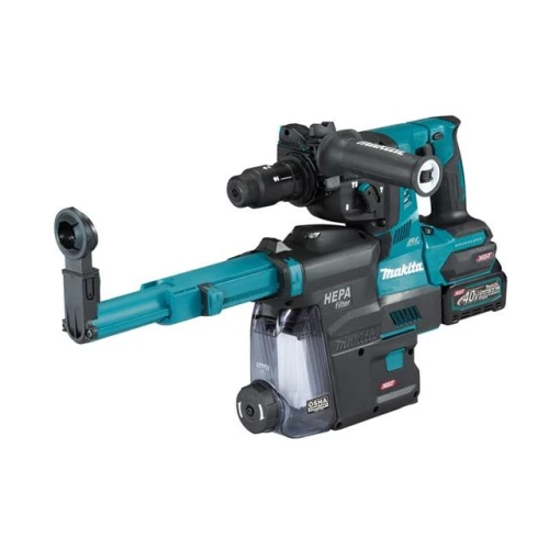 Makita HR004GD202 40Vmax Rotary Hammer BL + Extractor 40V 2 x 2.5Ah Li-ion
