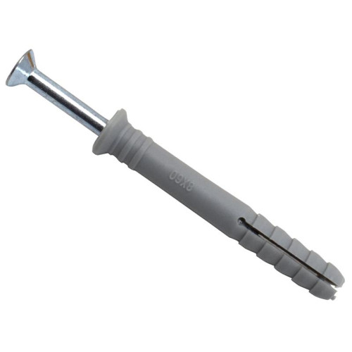 Masonmate Nylon Hammer-In Fixing 8 x 60mm (100)