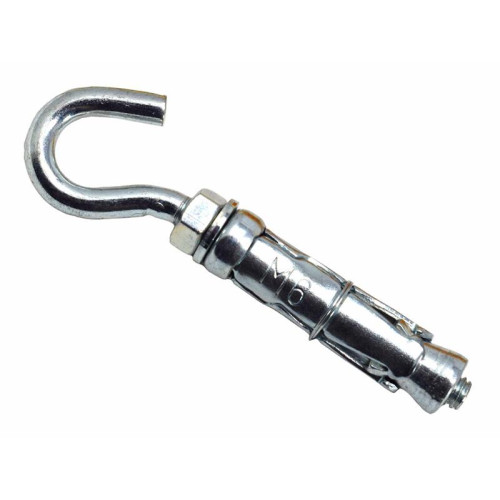 Masonmate Hook Bolt Shield Anchor M6 (50)