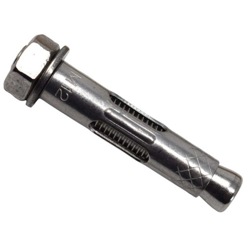 Masonmate Stainless Steel Hex Nut Sleeve Anchor M12 x 60mm (25)