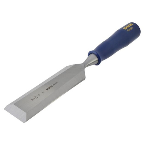 Irwin Marples M444 Bevel Edge Chisel Blue Chip Handle 38mm (1.1/2in)
