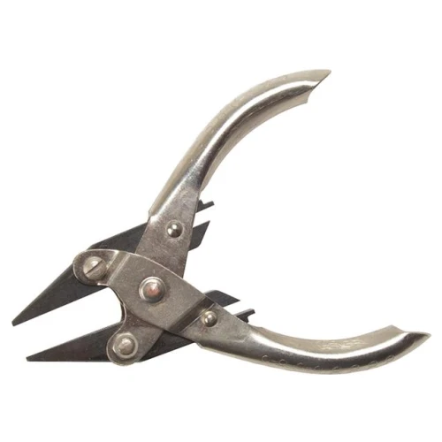 Maun Snipe Nose Pliers Serrated Jaw 125mm (5in)