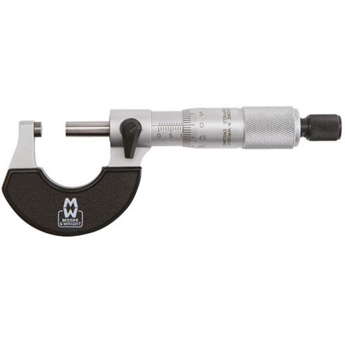 Moore & Wright 1961M Traditional External Micrometer 0-25mm/.01mm