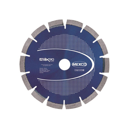 Mexco Abrasive Materials X90 Grade Diamond Blade 180 x 22mm