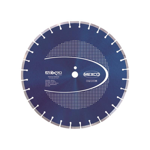 Mexco Abrasive Materials X90 Grade Diamond Blade 450 x 25mm