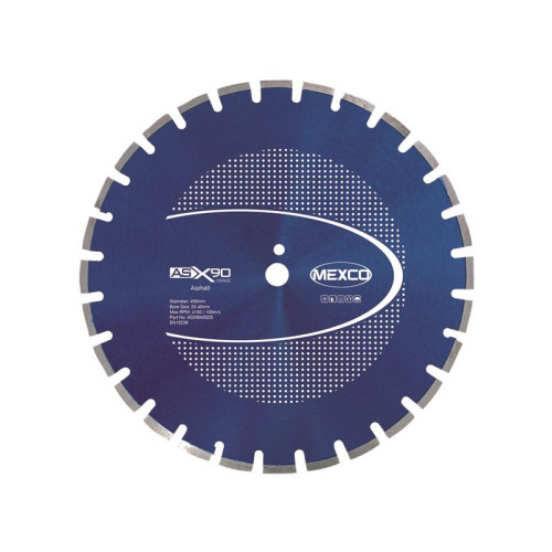 Mexco Asphalt X90 Grade Diamond Blade 450 x 25mm