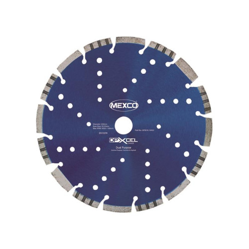 Mexco XCEL Grade Dual Purpose Diamond Blade 230 x 22mm