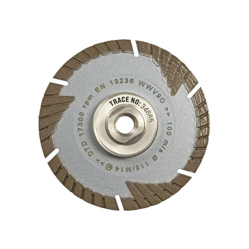 Mexco FCXCEL Grade Flush Cut Diamond Blade 115 x 22mm