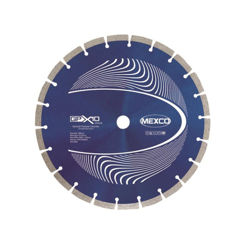 Mexco GPX10 Concrete Diamond Blade 300 x 22.23mm
