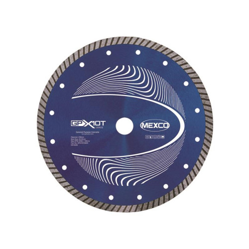 Mexco GP Concrete Turbo Diamond Blade 230 x 22mm