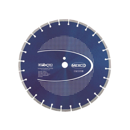 Mexco GPX90 Concrete Diamond Blade 400 x 25.4mm