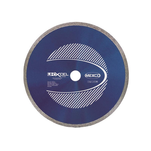 Mexco UHXCEL Ultra Hard Materials Diamond Blade 200 x 22mm