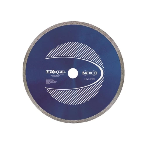 Mexco UHXCEL Ultra Hard Materials Diamond Blade 200 x 22mm