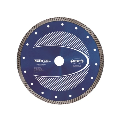 Mexco UHXCEL Ultra Hard Materials Diamond Blade 230 x 22mm