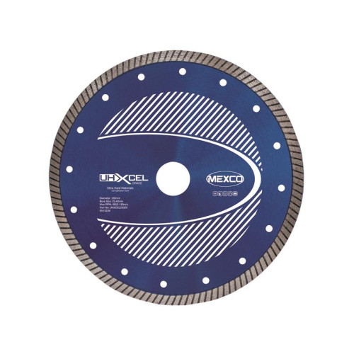 Mexco UHXCEL Ultra Hard Materials Diamond Blade 230 x 25.4mm