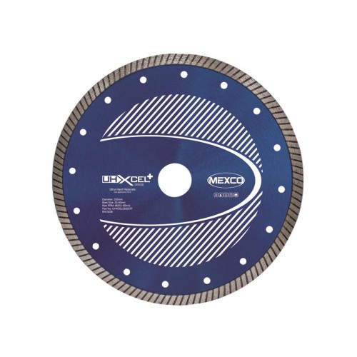 Mexco UHXCEL+ Ultra Hard Plus Diamond Blade 230 x 25.4mm