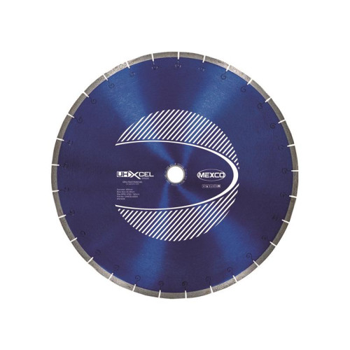 Mexco UHXCEL Ultra Hard Materials Diamond Blade 400 x 25.4mm