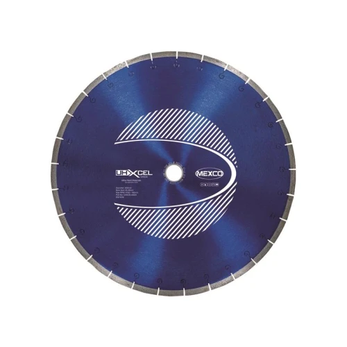 Mexco UHXCEL Ultra Hard Materials Diamond Blade 400 x 25.4mm