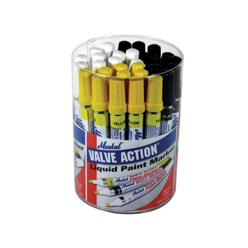 Markal Valve Action Paint Markers Tub 24