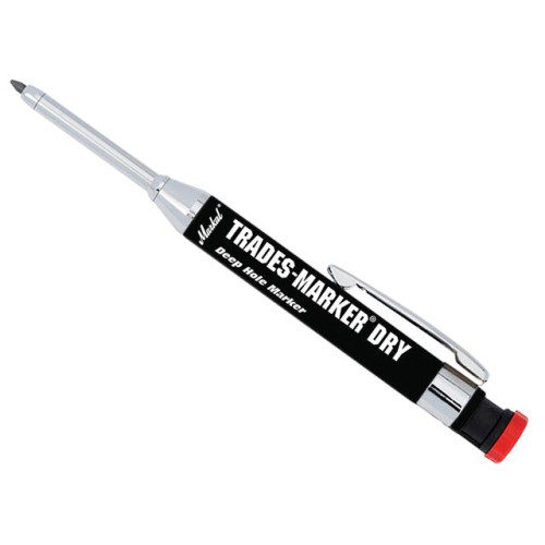 Markal TRADES-MARKER® DRY Holder + 1 Graphite Refill