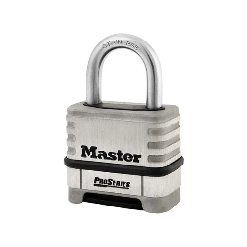 Masterlock ProSeries Stainless Steel 4 Digit Padlock 57mm