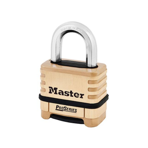 Masterlock ProSeries Brass 4 Digit Padlock 57mm
