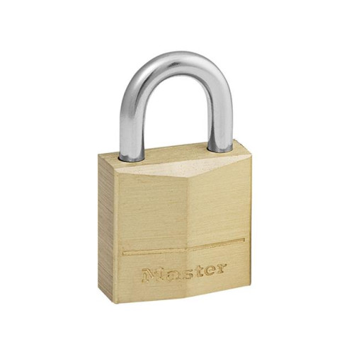 Masterlock Solid Brass 20mm Padlock 3 Pin