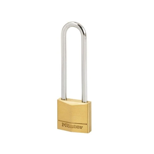 Masterlock Solid Brass 50mm Padlock 5 Pin - 64mm Shackle