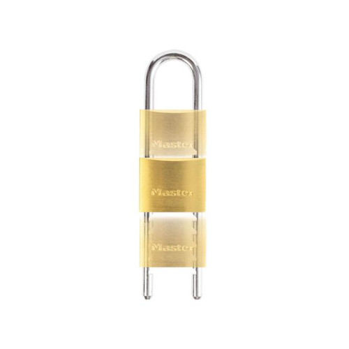 Masterlock Solid Brass 50mm Padlock With Adjustable Shackle