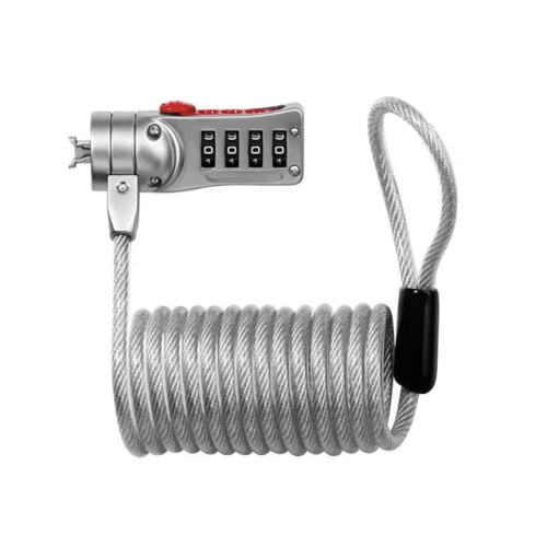 Masterlock Combi Computer Cable Lock 1.8m x 5mm