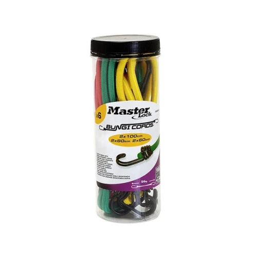 Masterlock Bungee Jar 6 Pieces