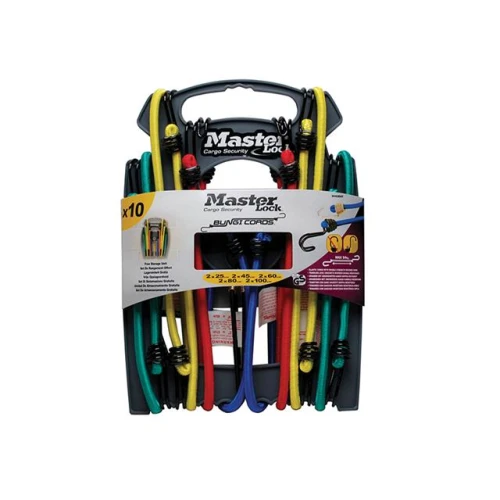 Twin Wire Bungee Organiser Pack of 10