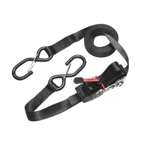 Masterlock Ratchet Tie Down with S Hooks 4.25m