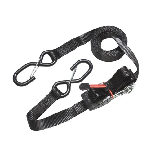 Masterlock Ratchet Tie Down with S Hooks 4.25m