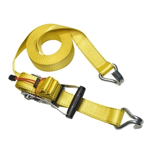 Masterlock Ratchet Tie Down + J Hooks 8.25m