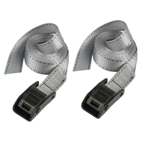 Masterlock Lashing Strap with Metal Buckle 2.5m (Pack of 2)