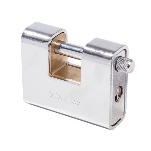 Masterlock Armoured 80mm Zinc Body Shutter Lock
