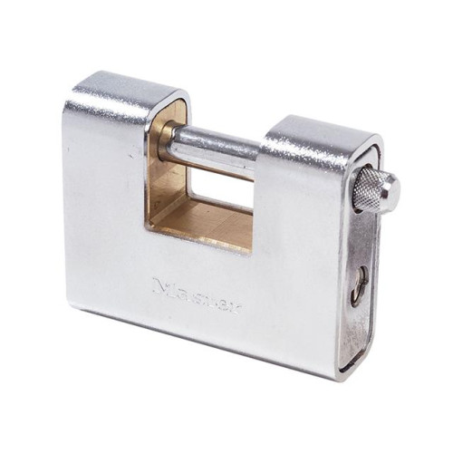 Masterlock Armoured 90mm Zinc Body Shutter Lock