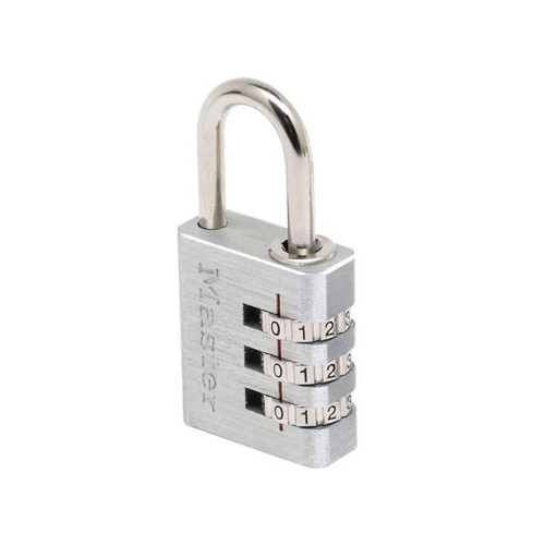 Masterlock Aluminium 30mm 3 Digit Combination Padlock