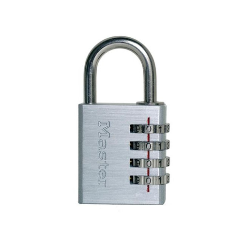 Masterlock Aluminium 40mm 4 Digit Combination Padlock