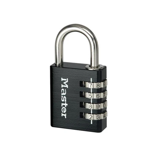 Masterlock Black 40mm 4 Digit Combination Padlock