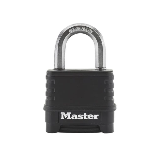 Masterlock Excell 4 Digit Black Combination 50mm Padlock